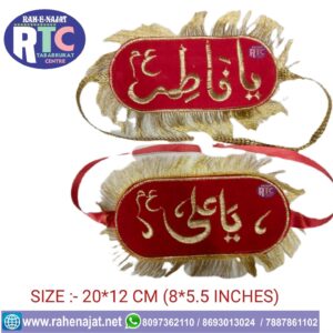 IMAM ZAMEEN | YA ALI | YA FATEMA | AMBROID WORK | COUPLE WEDDING IMAM ZAMEEN | RED