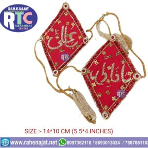 IMAM ZAMEEN | YA ALI | YA FATEMA | ZARI WORK | COUPLE WEDDING IMAM ZAMEEN | NEW DESIGN | RED COLOUR