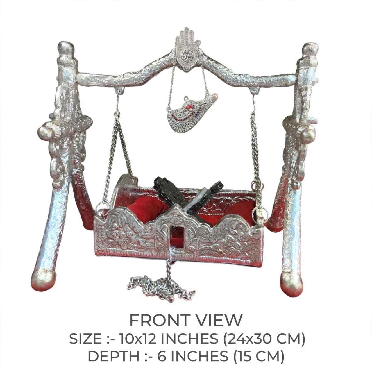 GEHWARA J.ALI ASGAR AS | 10 INCHES | ALUMINUM | WARAK POLISH - Image 4