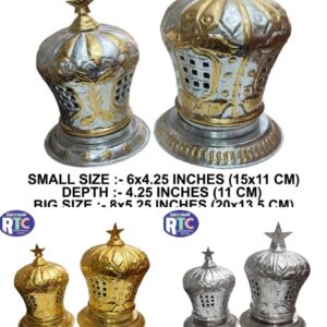 BIBI ZEHRA SA ZARI | 6 INCHES | 8 INCHES | WARAK WORK
