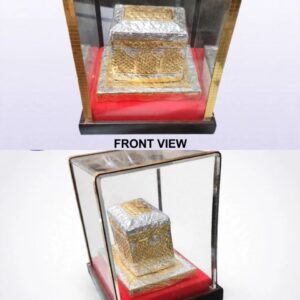BIBI SAKINA SA ZARI WITH BOX | 5 INCHES | BRASS | WARAK WORK
