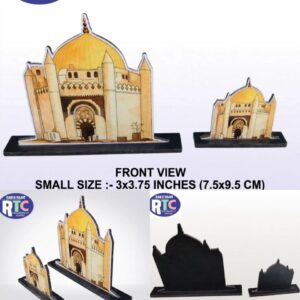JANNAT UL BAQEE ROZA | 5 MASOOM GRAVE | 3 & 5.5 INCHES | MDF WOOD