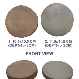 BIG SIJDAGAH | HANDMADE | PLAIN | 10.5 CM | 11.5 CM