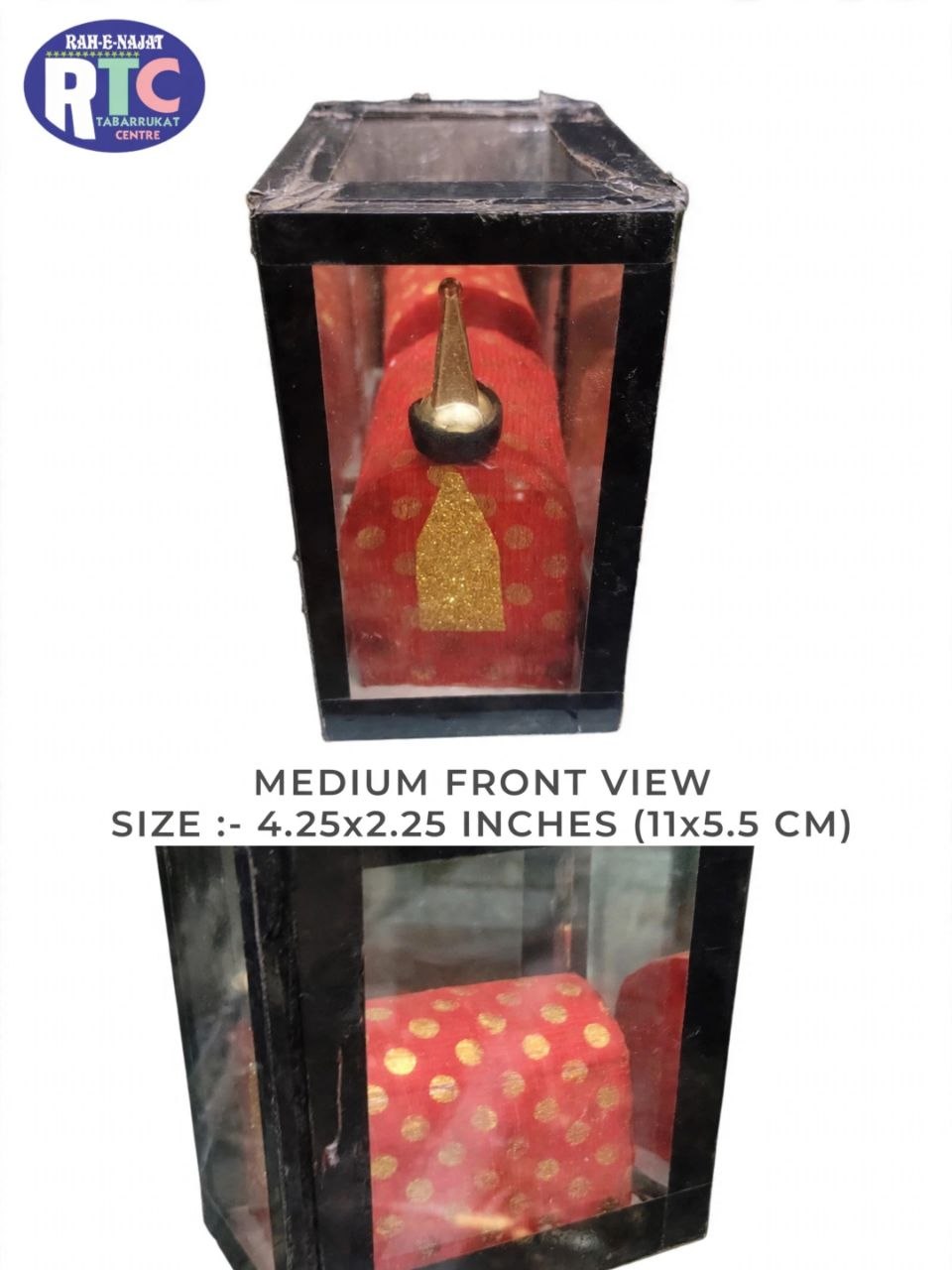 MEDIUM TABOOT | GLASS BOX | 4 INCHES