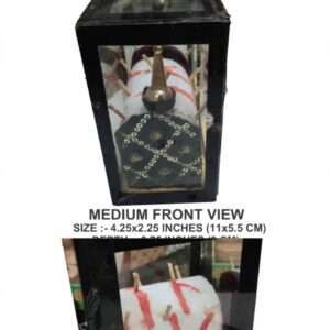 MEDIUM TABOOT WITH TEER | GLASS BOX | 4 INCHES