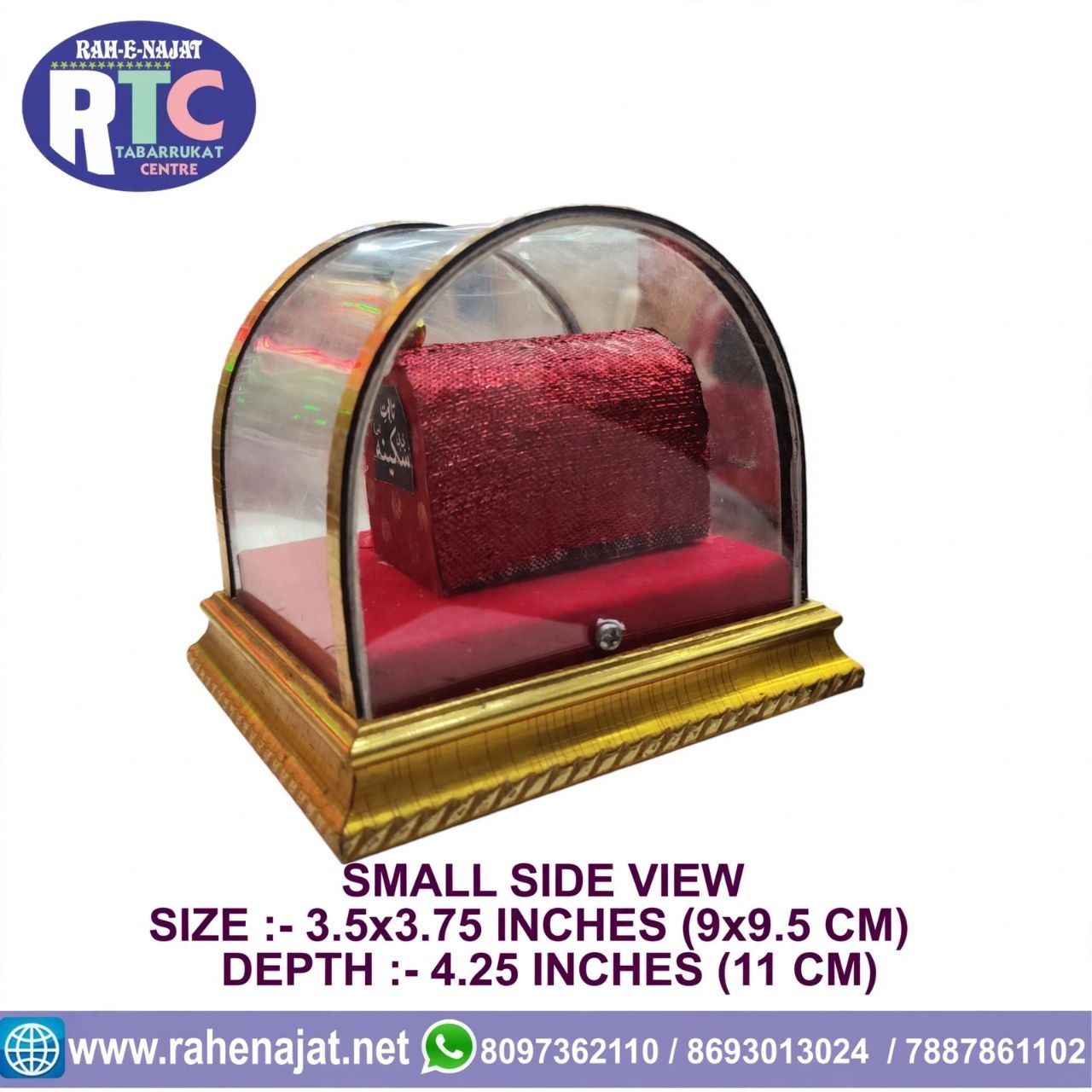 SMALL TABOOT | ACRYLIC DOME | 3.5 INCHES - Image 2