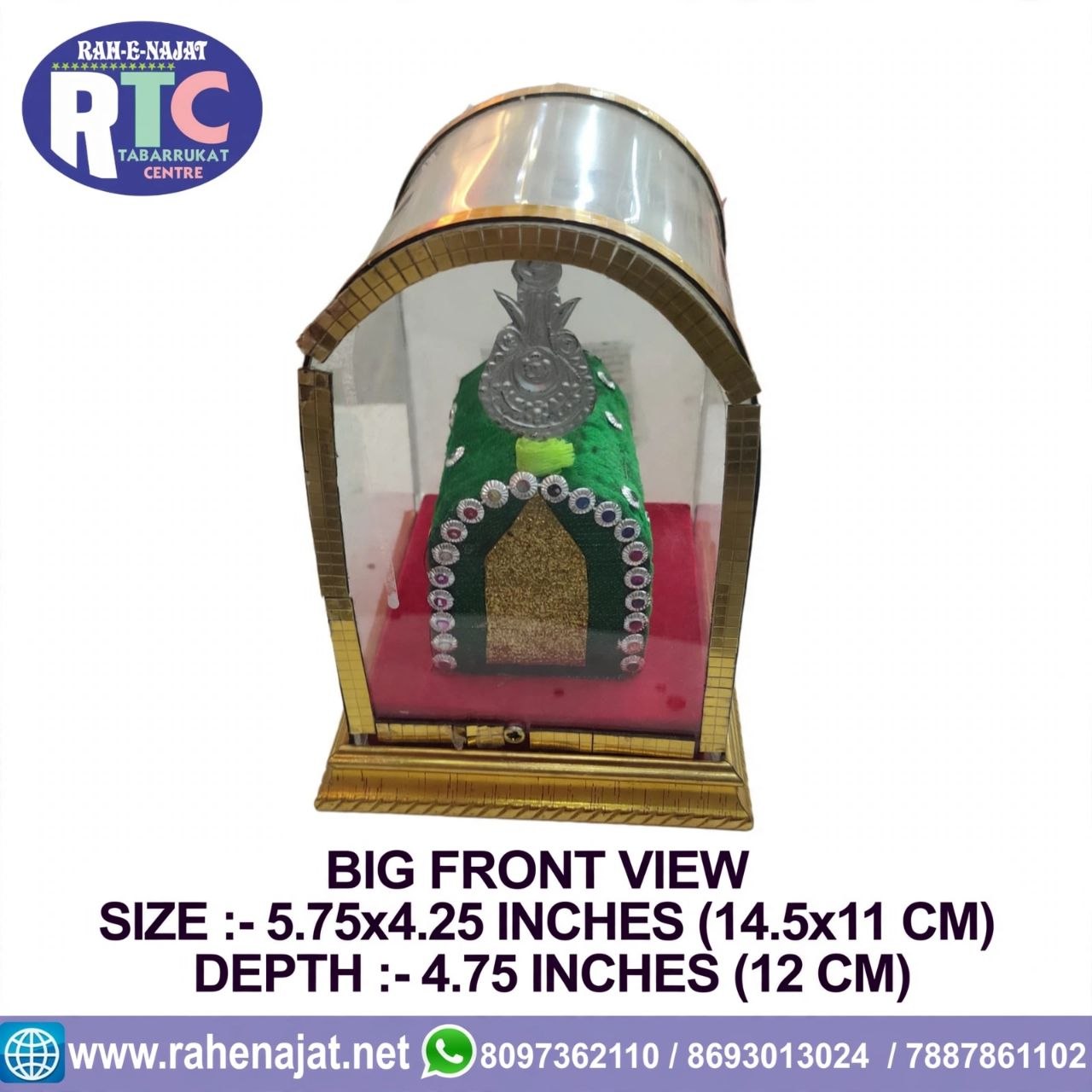 BIG TABOOT | ACRYLIC DOME | 5 INCHES - Image 2