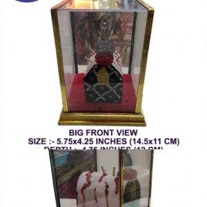 BIG TABOOT WITH TEER | ACRYLIC DOME | 5 INCHES
